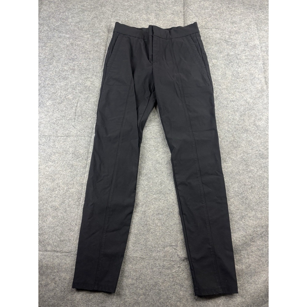 Athleta Black Skinny Leg Slim Fit Trouser Dress Pants Women's Size 2 Classy‎